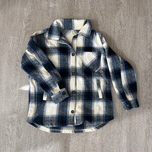 zenana plaid shirt jacket
